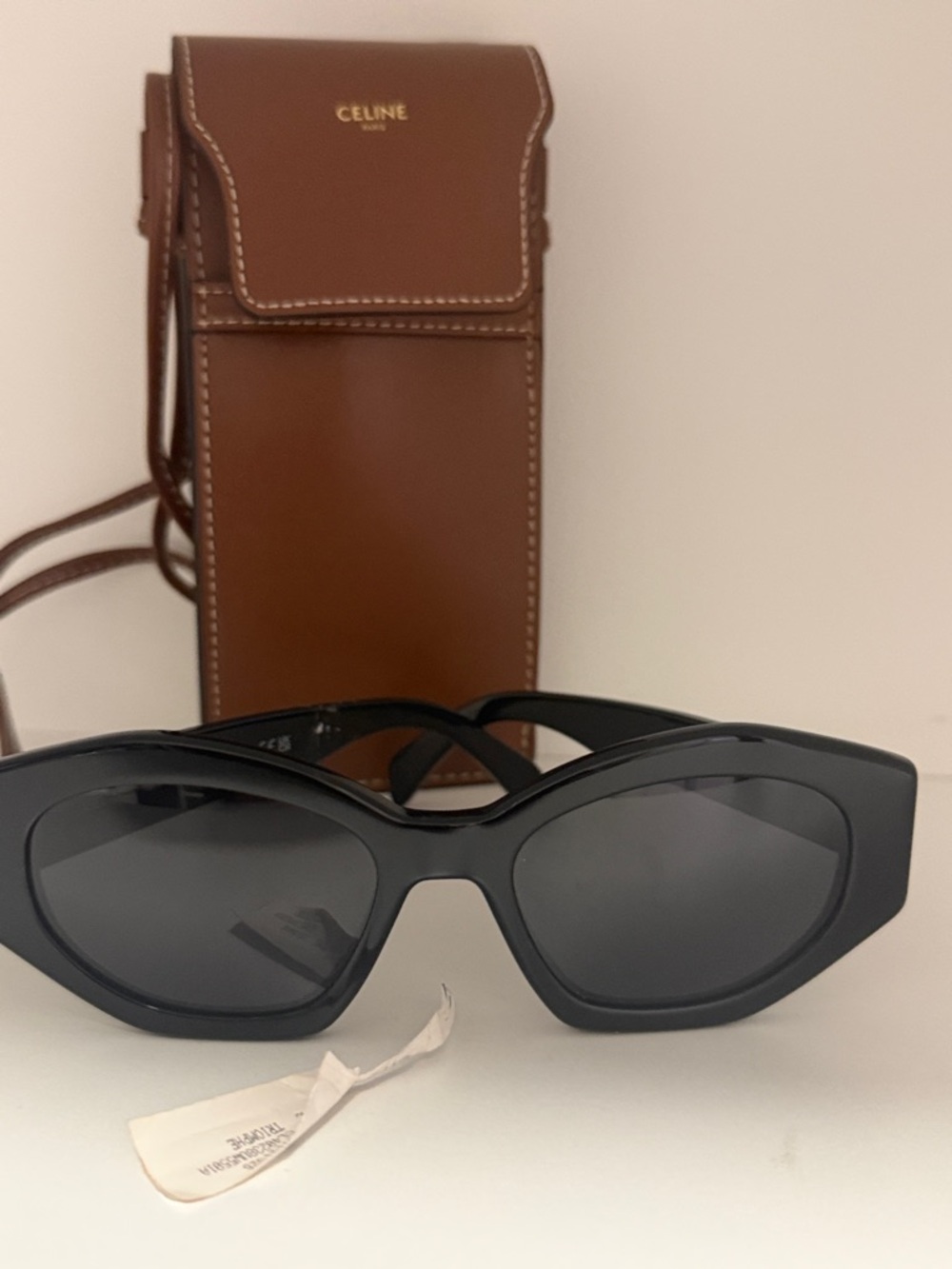 Celine Black Triomphe Sunglasses 💎NWT💎 NEVER WORN - Picture 4 of 15